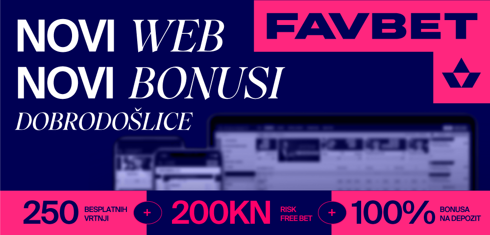 Novi web, novi bonusi dobrodošlice